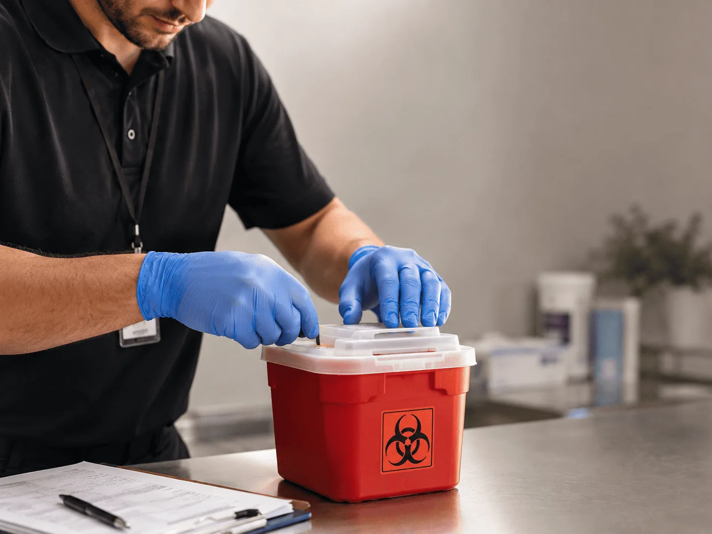 Why choose Sharps Waste Disposal in Naponee, NE